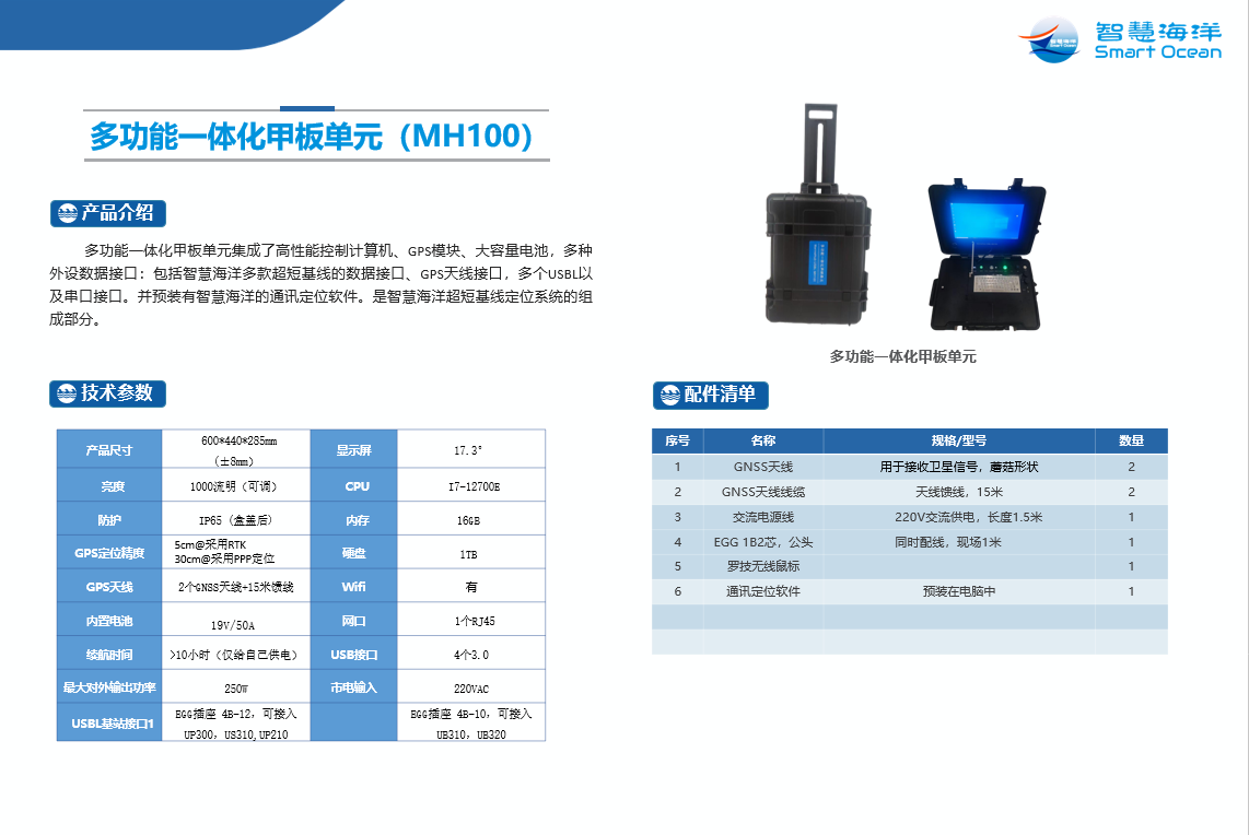 多功能一体化甲板单元(图1)