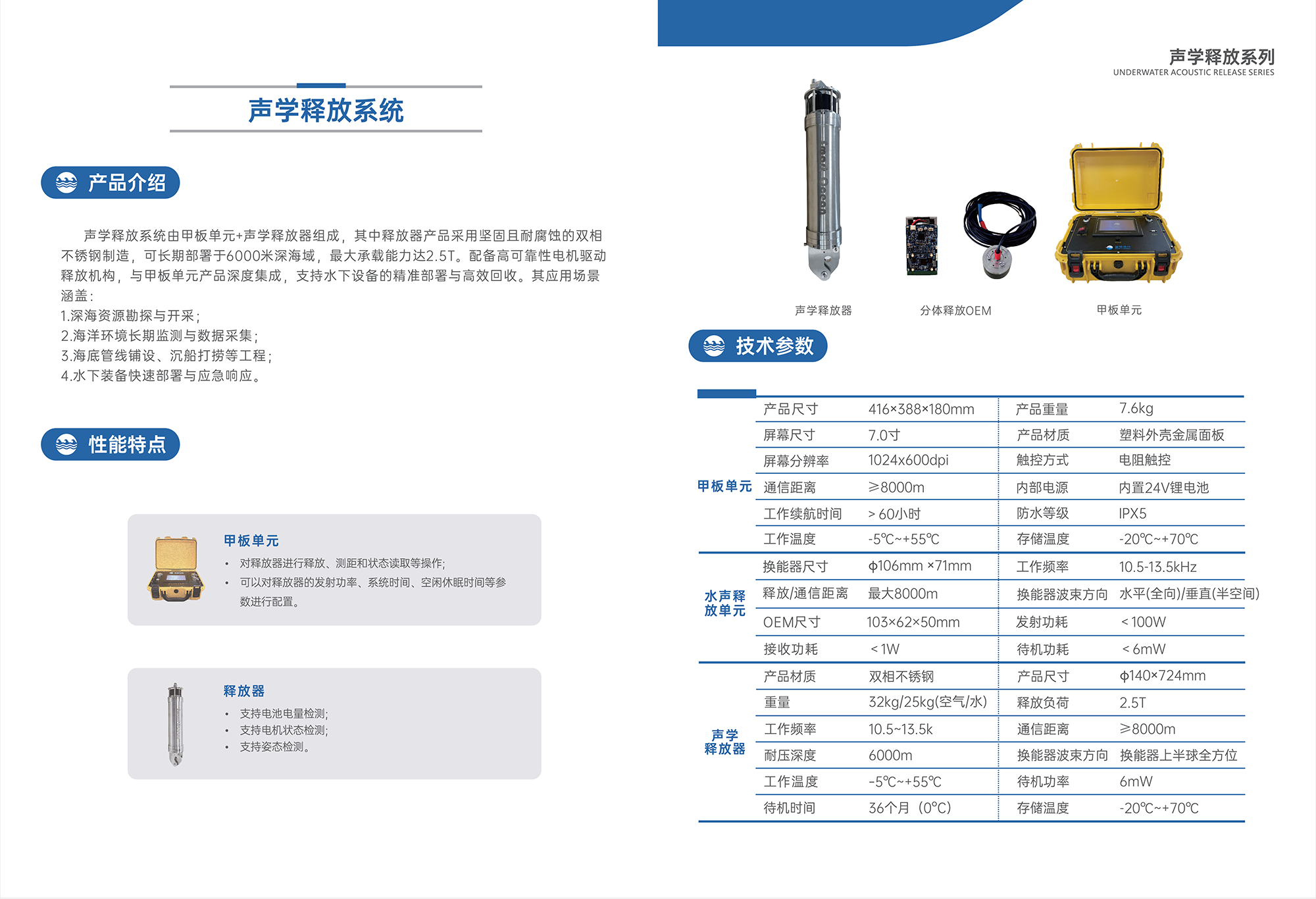 声学释放系统(图1)